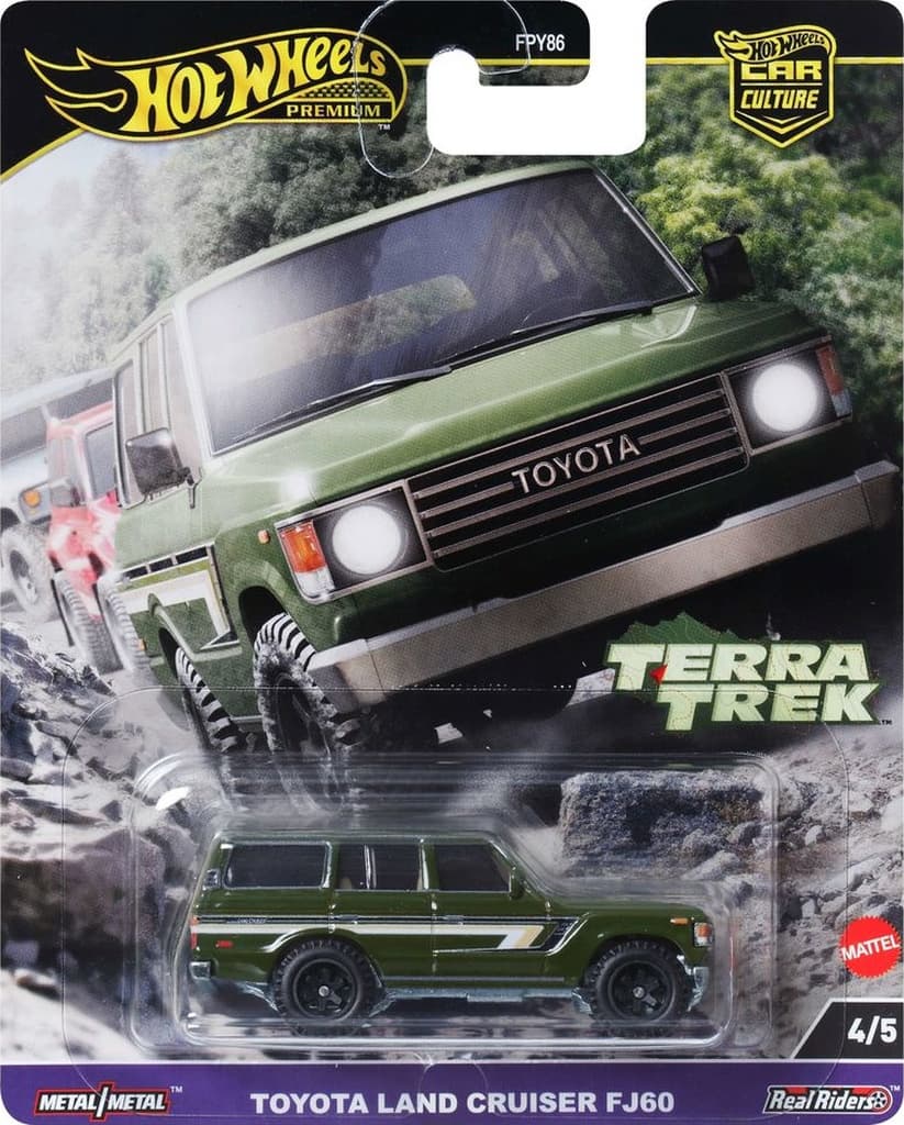 Hot Wheels Car Culture Premium Arabalar Toyota Land Cruiser FJ60 HRV88