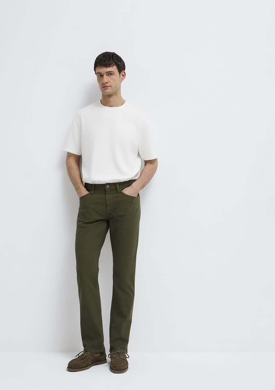 Mavi - Marcus Gabardin Yeşil Pantolon 00378a3057 Yeşil