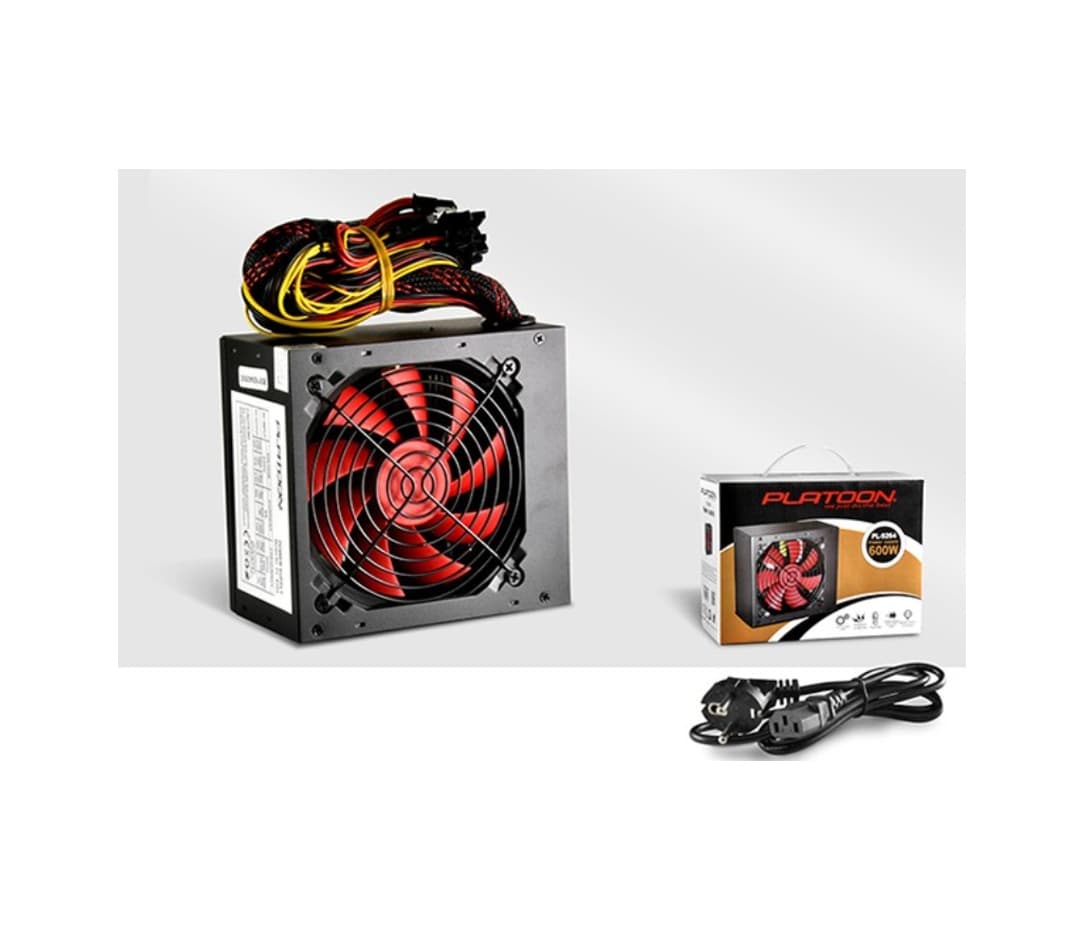 Platoon PL-9264 600W 12 CM Fanlı Güç Kaynağı