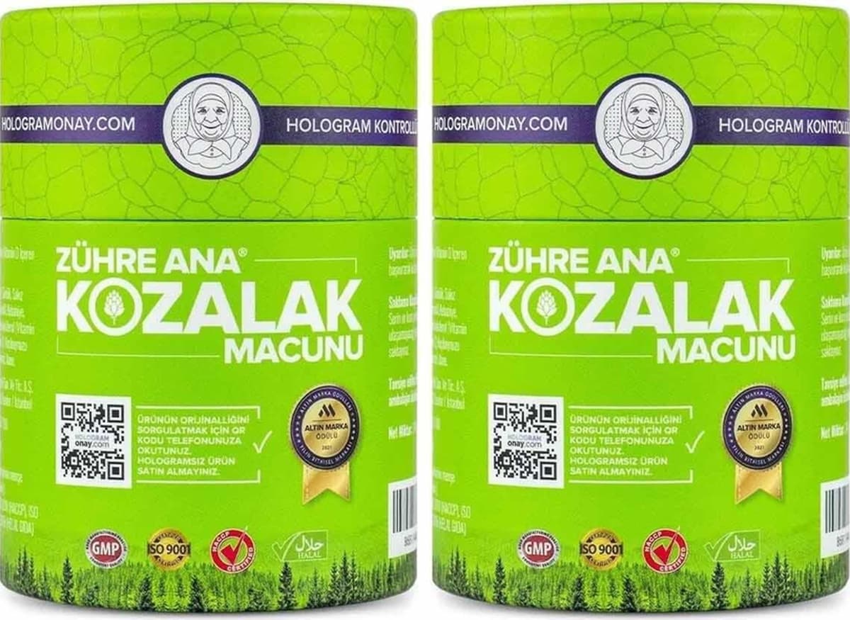 Zühre Ana Çam Kozalağı Macunu Orijinal Hologramlı Ürün 2 Adet