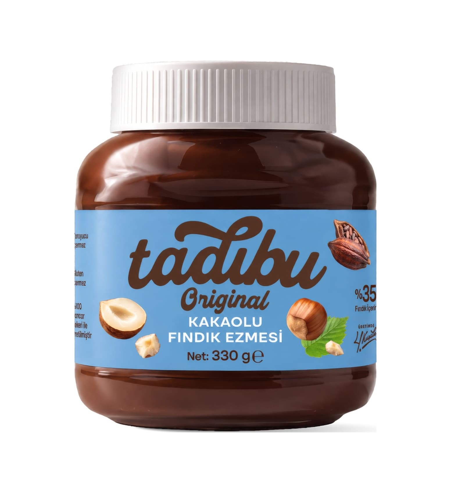 Abdurrahman Tatlıcı Tadıbu Kakaolu Fındık Ezmesi 330 G