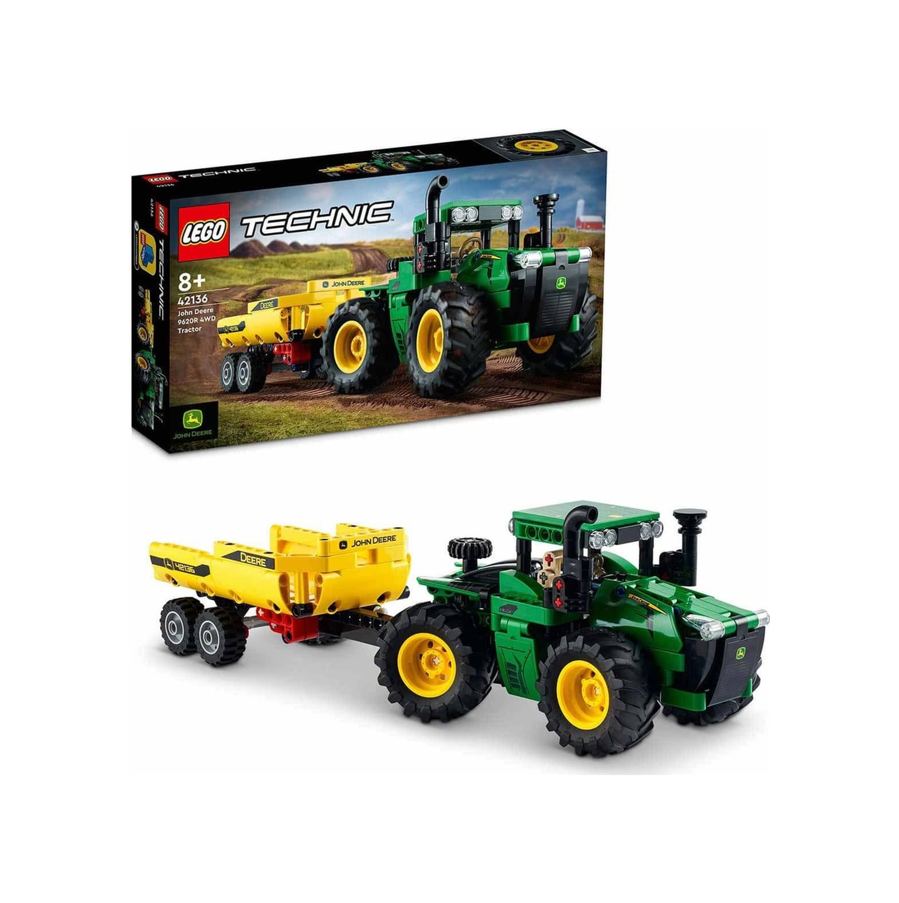 LEGO® Technic 42136 John Deere 9620R 4Wd Traktör 390 Parça