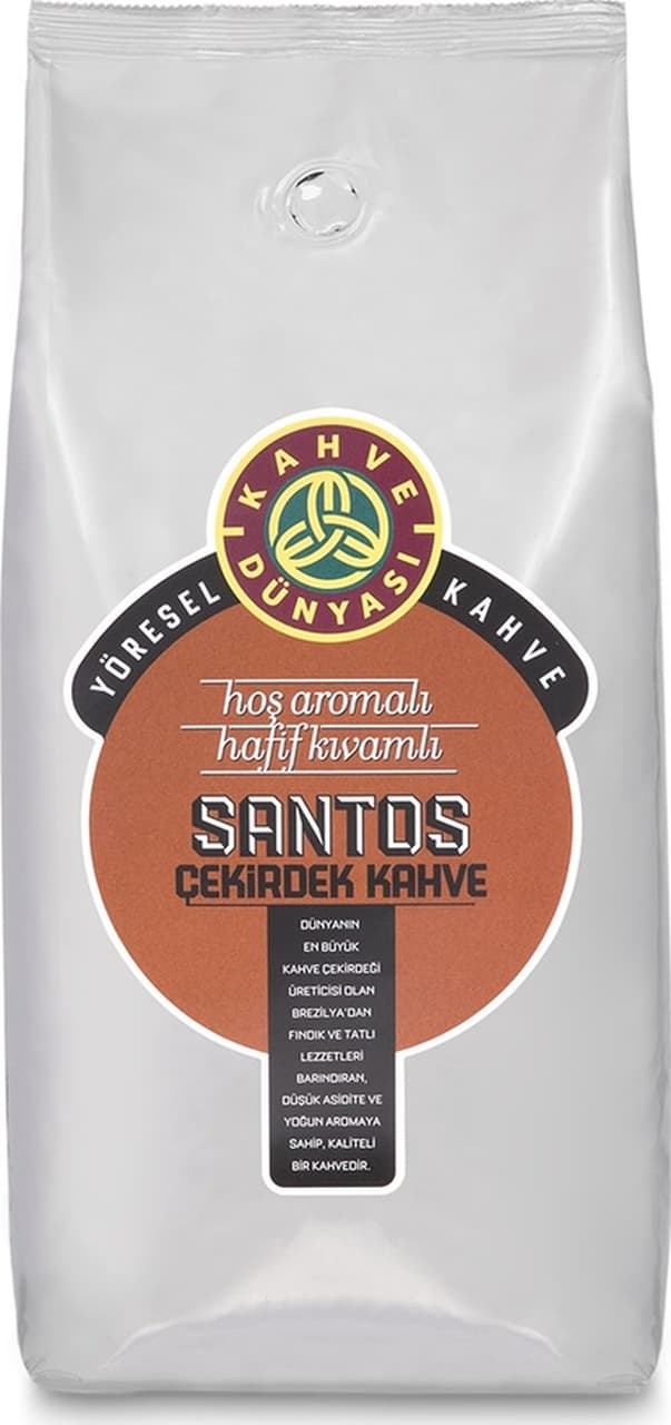 Kahve Dünyası Santos Çekirdek Kahve 1 KG