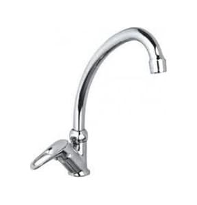 Aç-Kapa Tek Su Girişli Lavabo Mutfak Bataryası