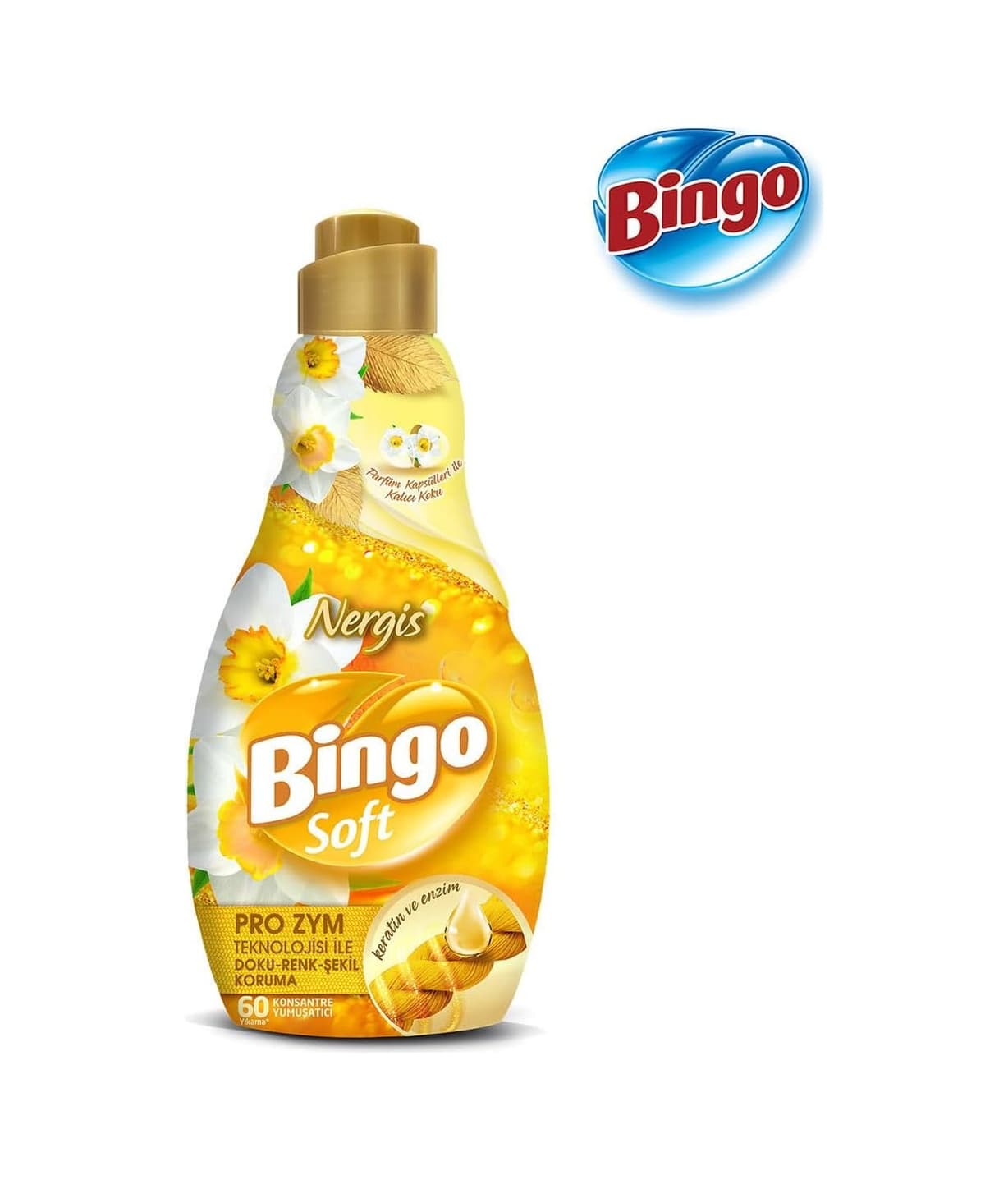 Bingo Soft Konsantre Yumuşatıcı Nergis 1440 ML