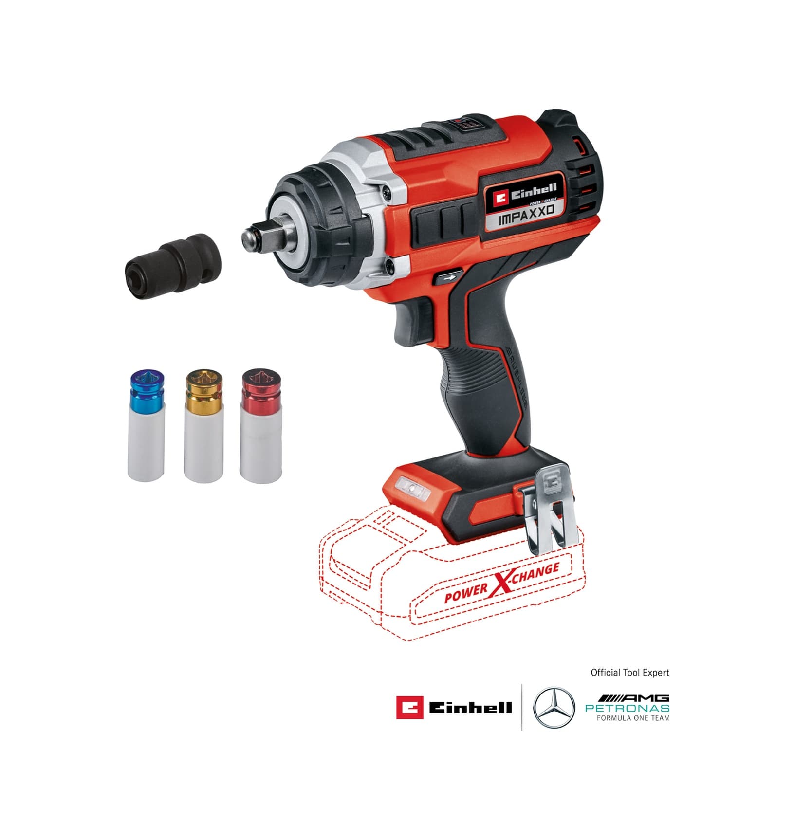 Einhell IMPAXXO 18/400 - Solo Akülü Darbeli Somun Sıkma - 4510070