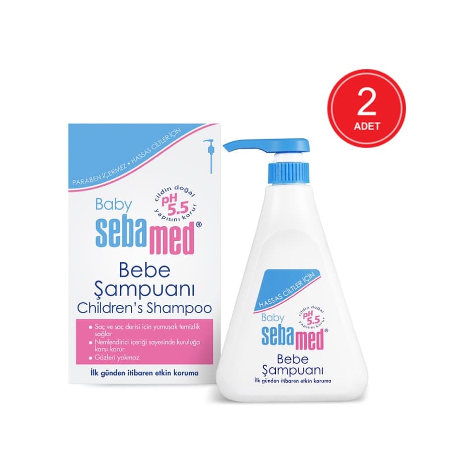 Sebamed Baby PH 5.5 Bebek Şampuanı 2 x 500 ML