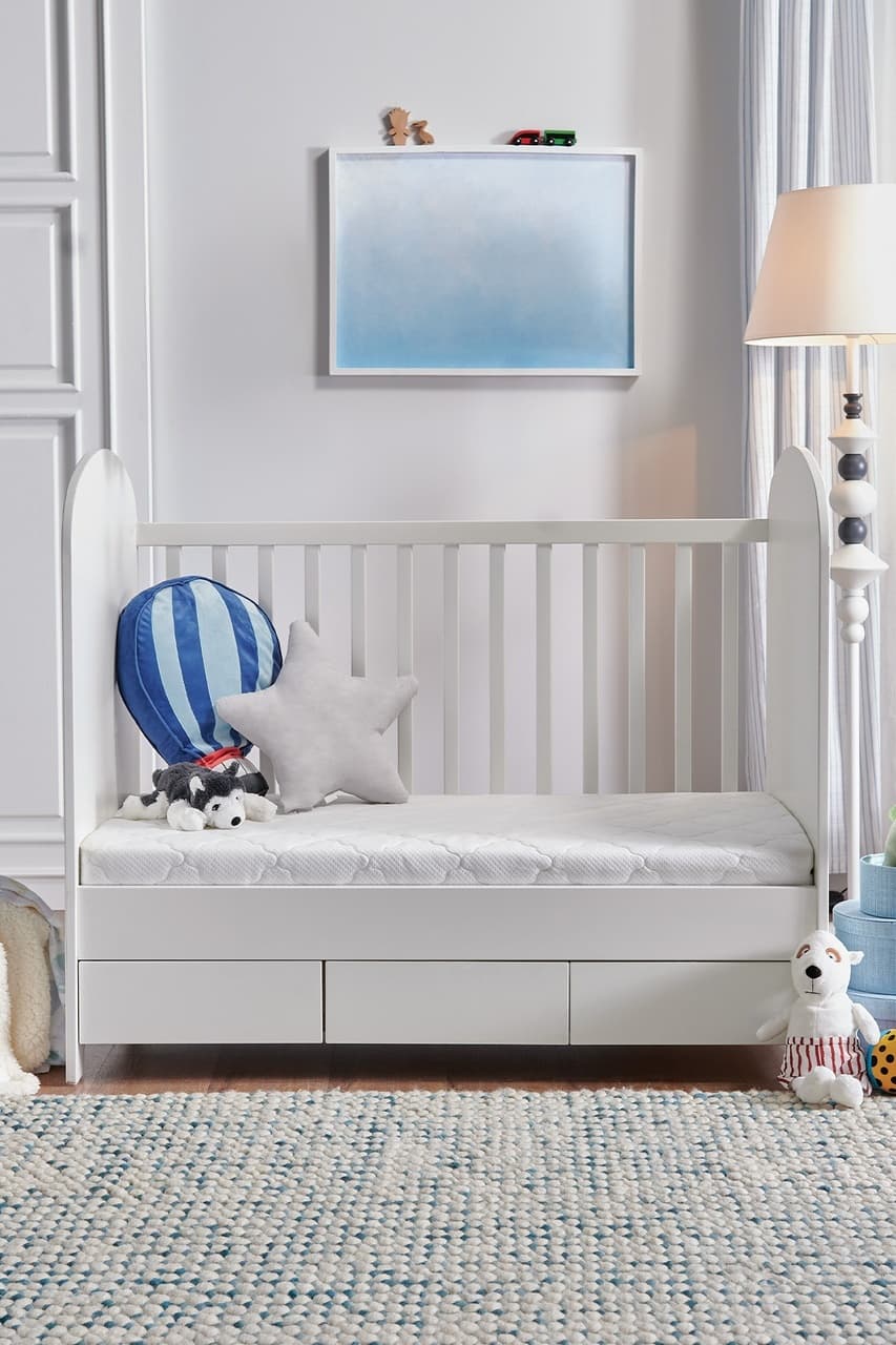 Yataş Mini Twiny Yıkanabilir Kılıflı Sünger Bebek Yatağı 60 x 120 CM