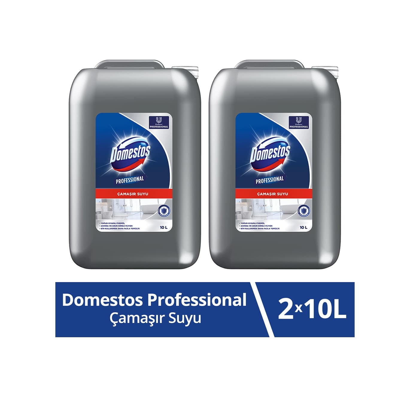 Domestos Profesyonel Çamaşır Suyu 2 x 10 L
