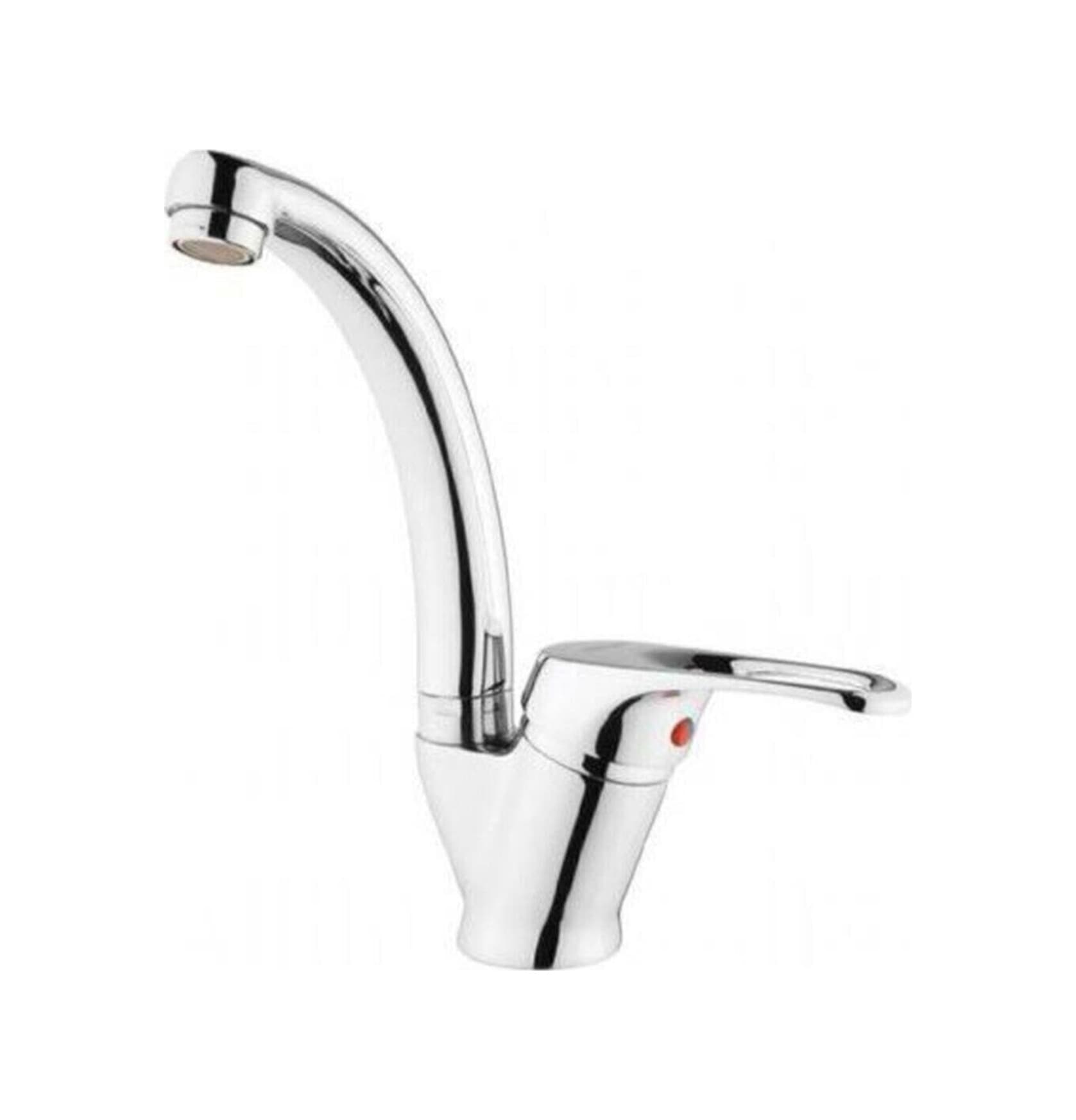 Aç-Kapa Çift Su Girişli Lavabo Bataryası