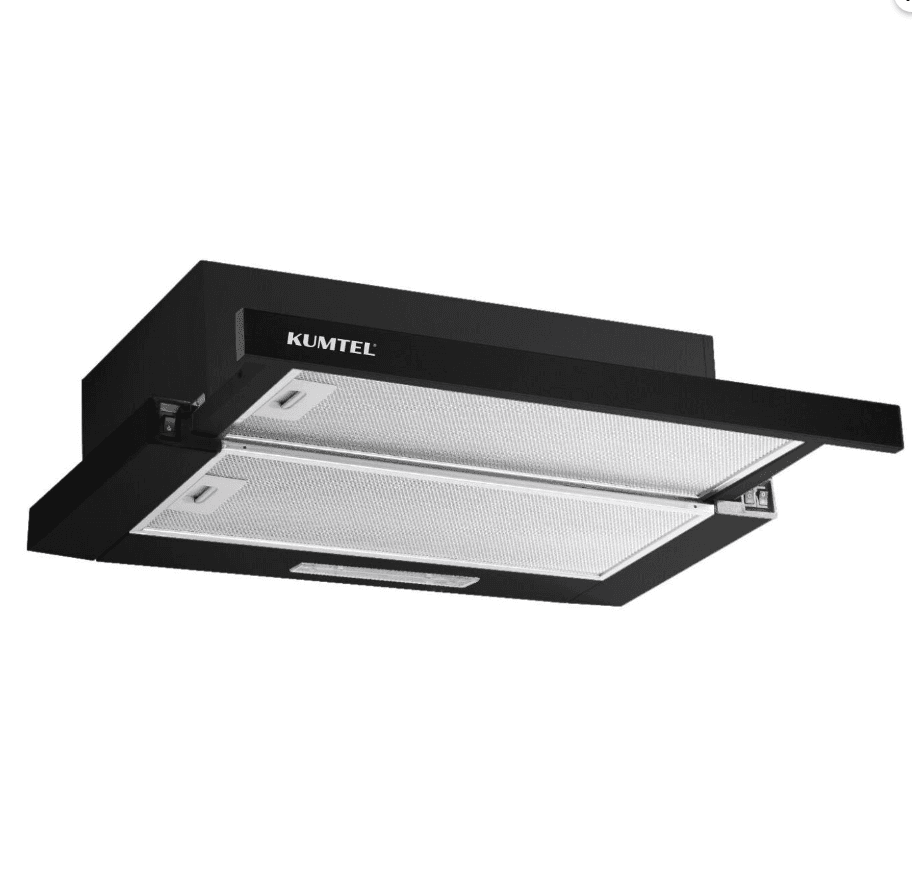 Kumtel DS6-905 S Sürgülü Aspiratör Siyah