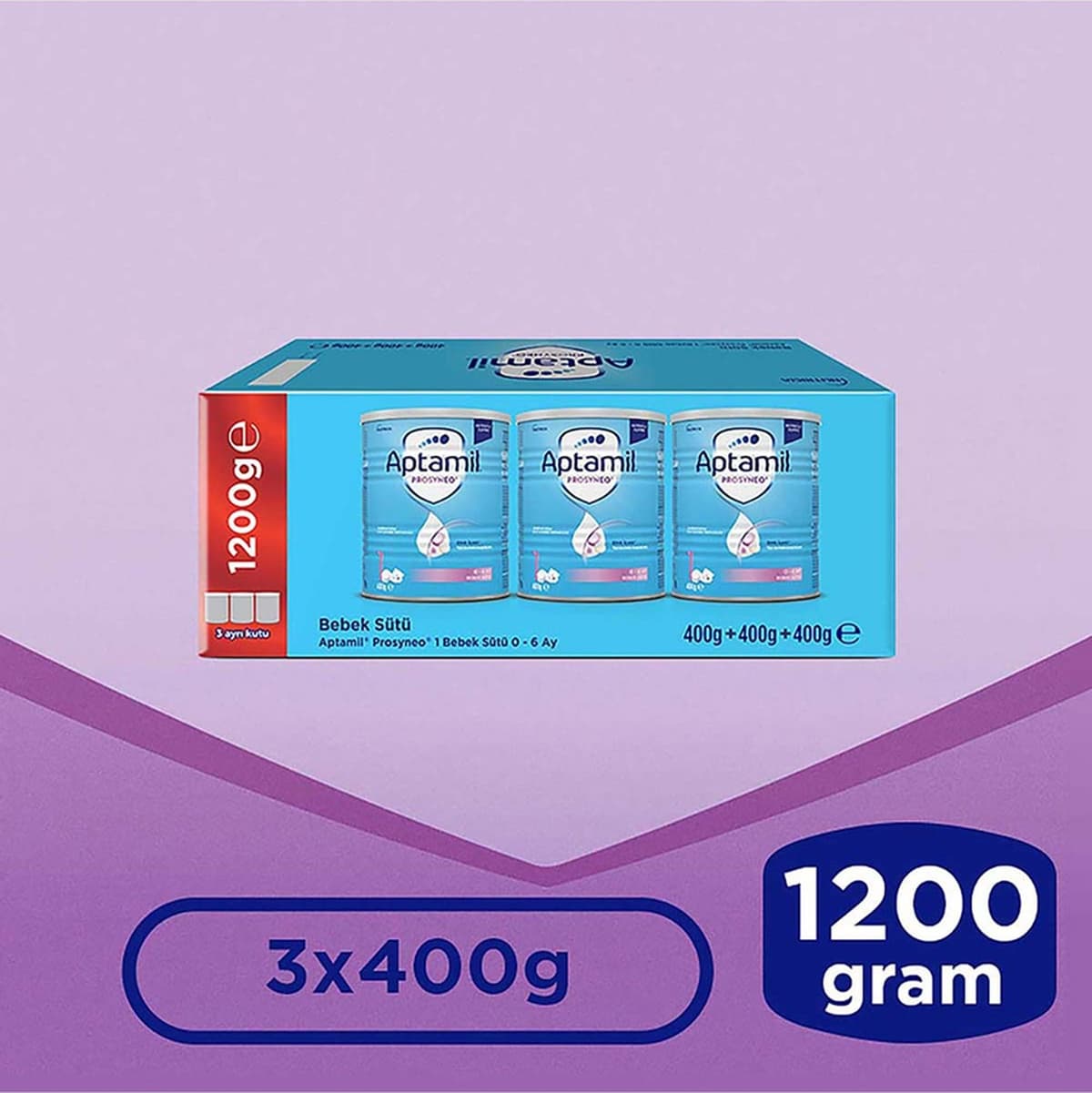 Aptamil Prosyneo 1 Bebek Sütü 400 G x 3 Adet 1200 G
