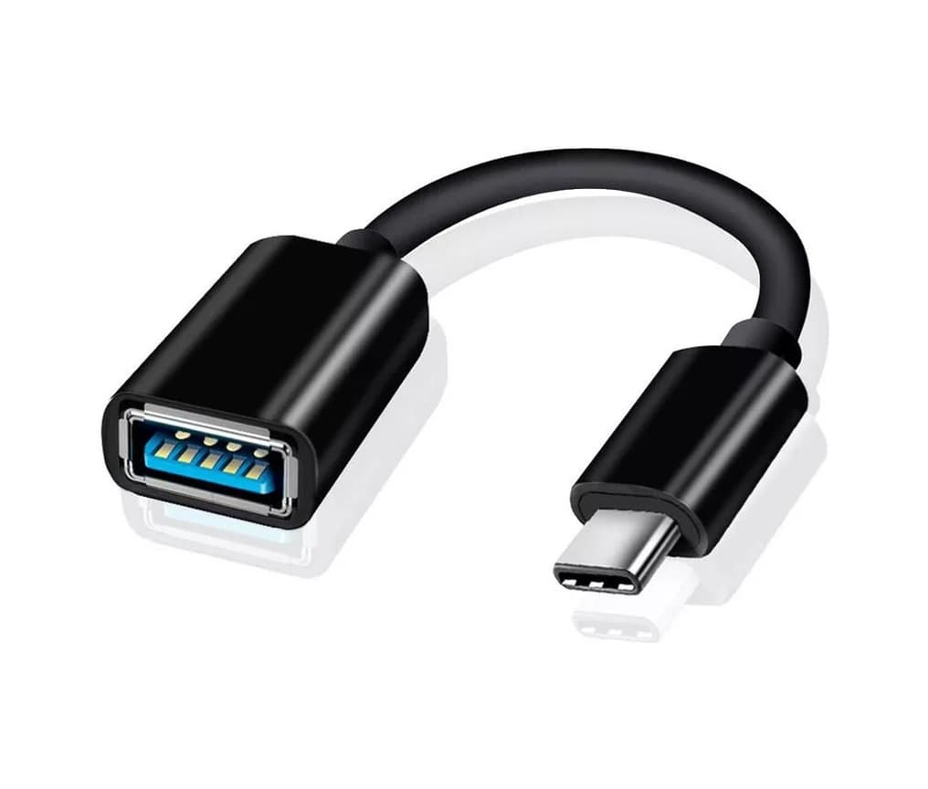 Otg Type C To Usb Çevirici & Dönüştürücü Adaptör Kablolu Otg
