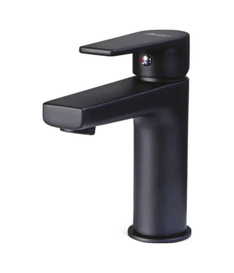 Creavit SR1500S Sharp Lavabo Armatürü Mat Siyah