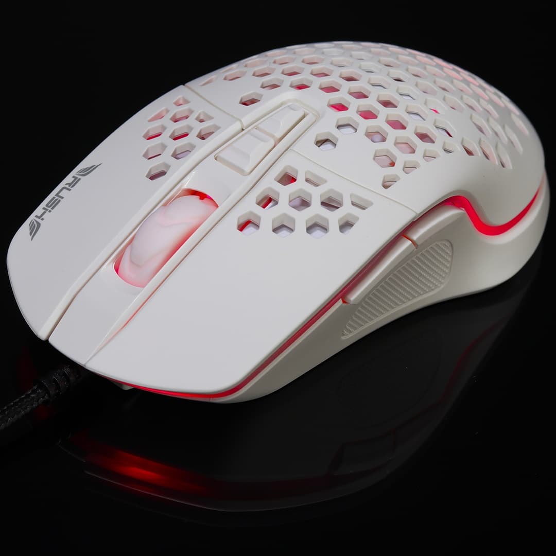 Rush Trepan RM404 12.800 DPI RGB Oyuncu Gaming Mouse