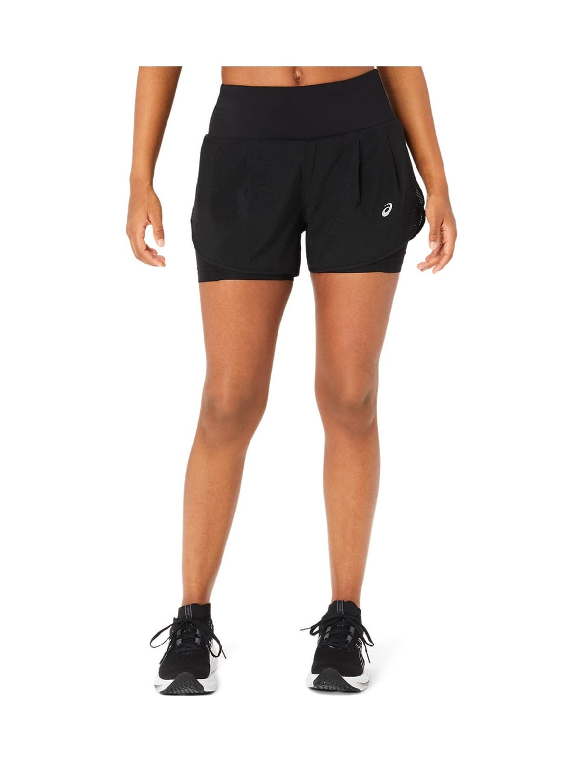 Asics Road 2-n-1 3.5ın Short Kadın Black Şort 2012c975-001 Siyah
