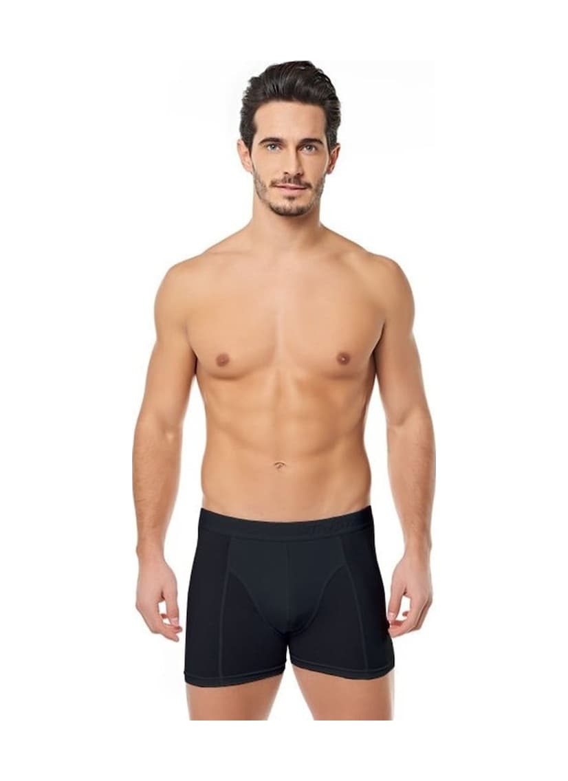 Tutku 0114 Erkek Likralı Boxer 3'Lü Paket
