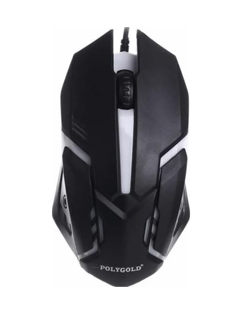Owwotech Polygold OW-883 Işıklı Kablolu Oyuncu Mouse