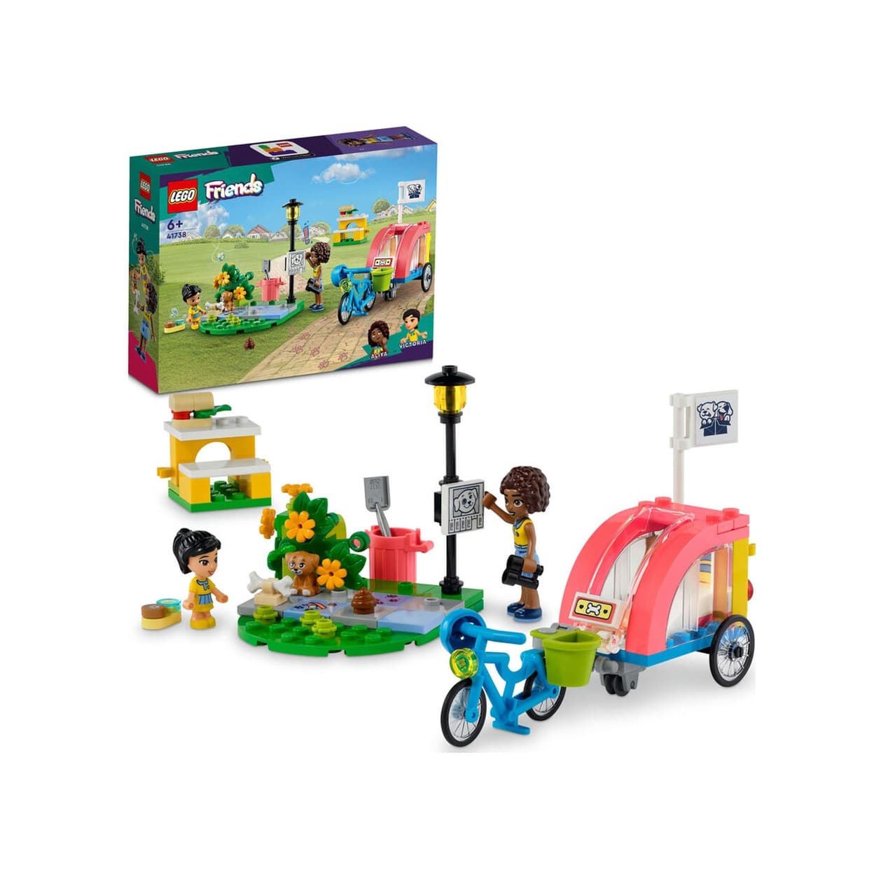 LEGO® Friends 41738 Köpek Kurtarma Bisikleti 125 Parça
