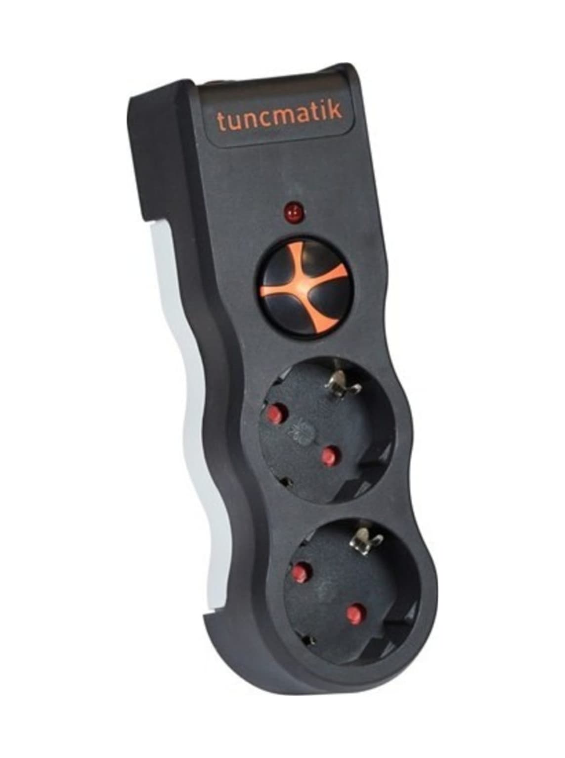 Tunçmatik Powersurge TSK5081 525J Akım Korumalı Priz 2'li Siyah