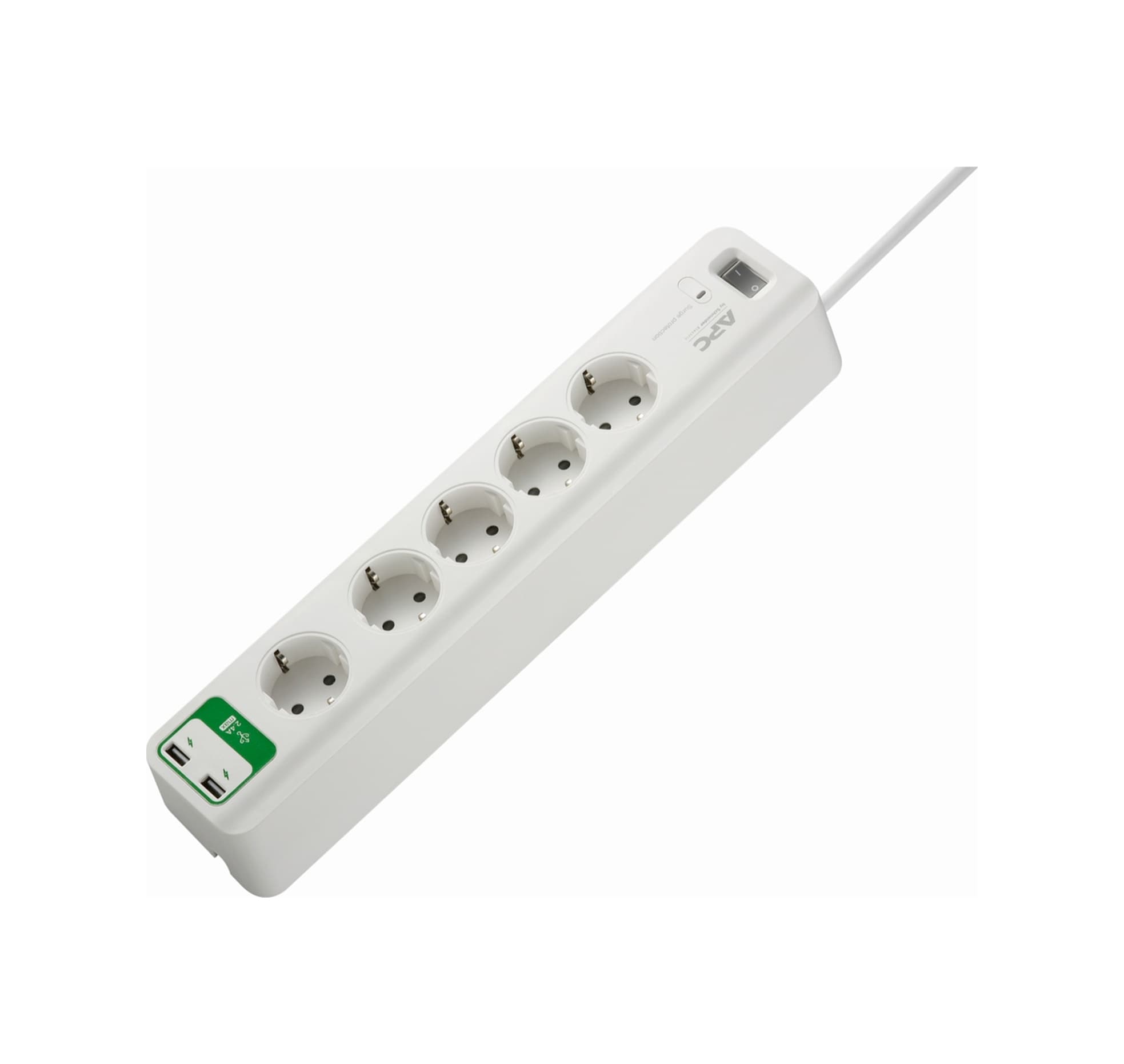 Apc By Schneider Electric PM5U-GR 5'li Akım Korumalı Priz Beyaz
