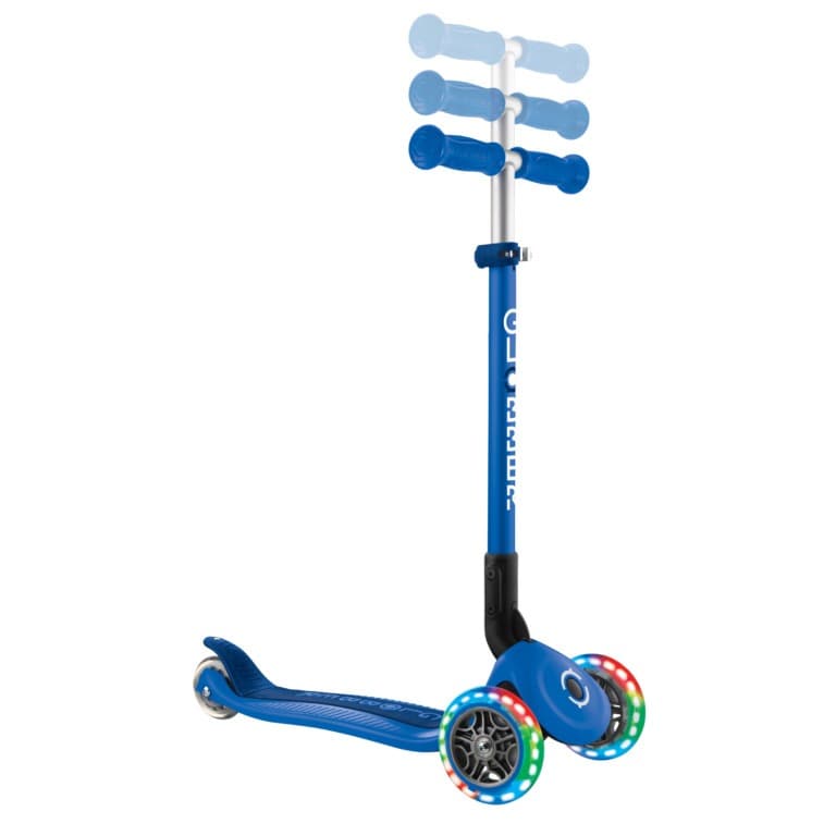 Globber Primo Katlanabilir - Çocuklar Için 3 Tekerlekli Scooter-Lacivert