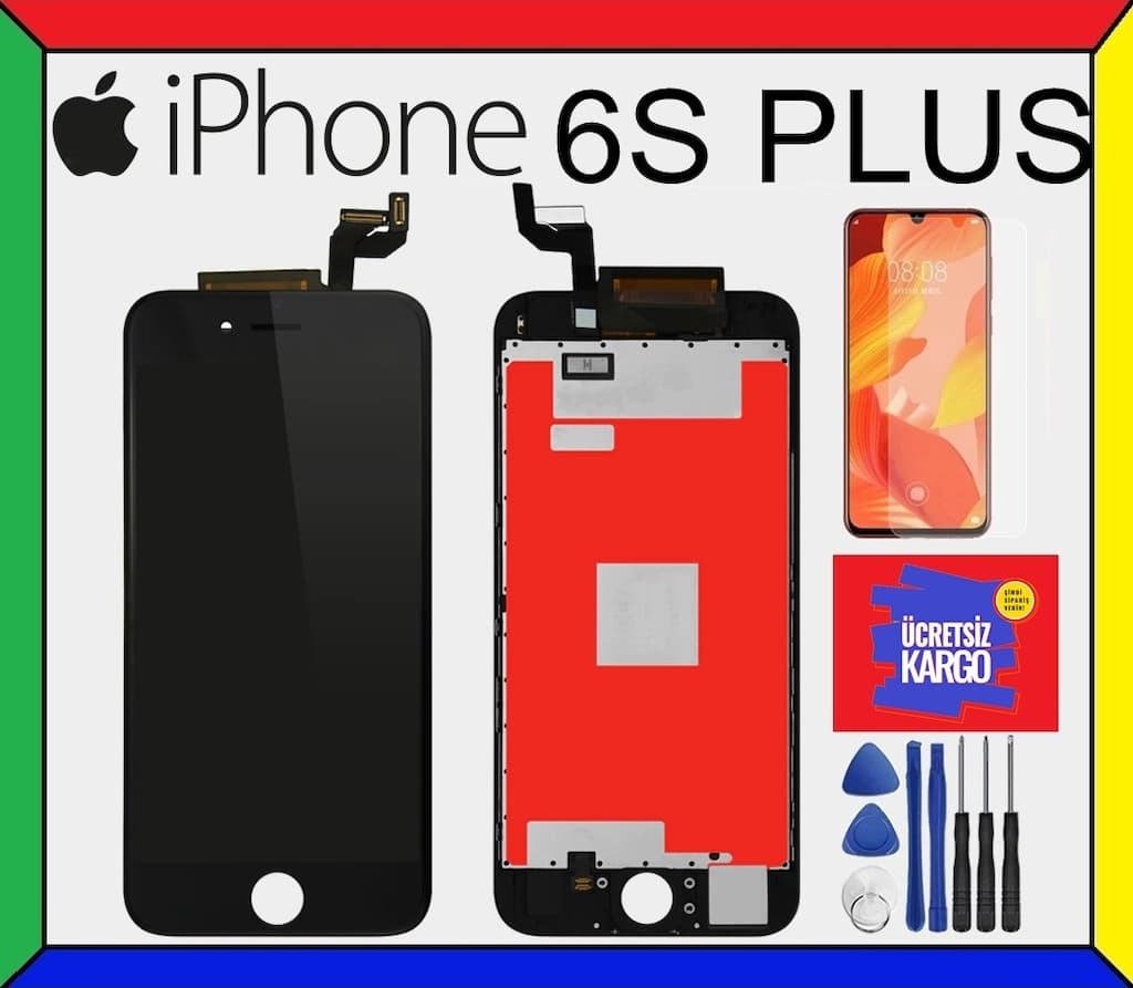 Apple Uyumlu iPhone 6 S Plus Ekran Lcd + Tamir Seti Hediyeli