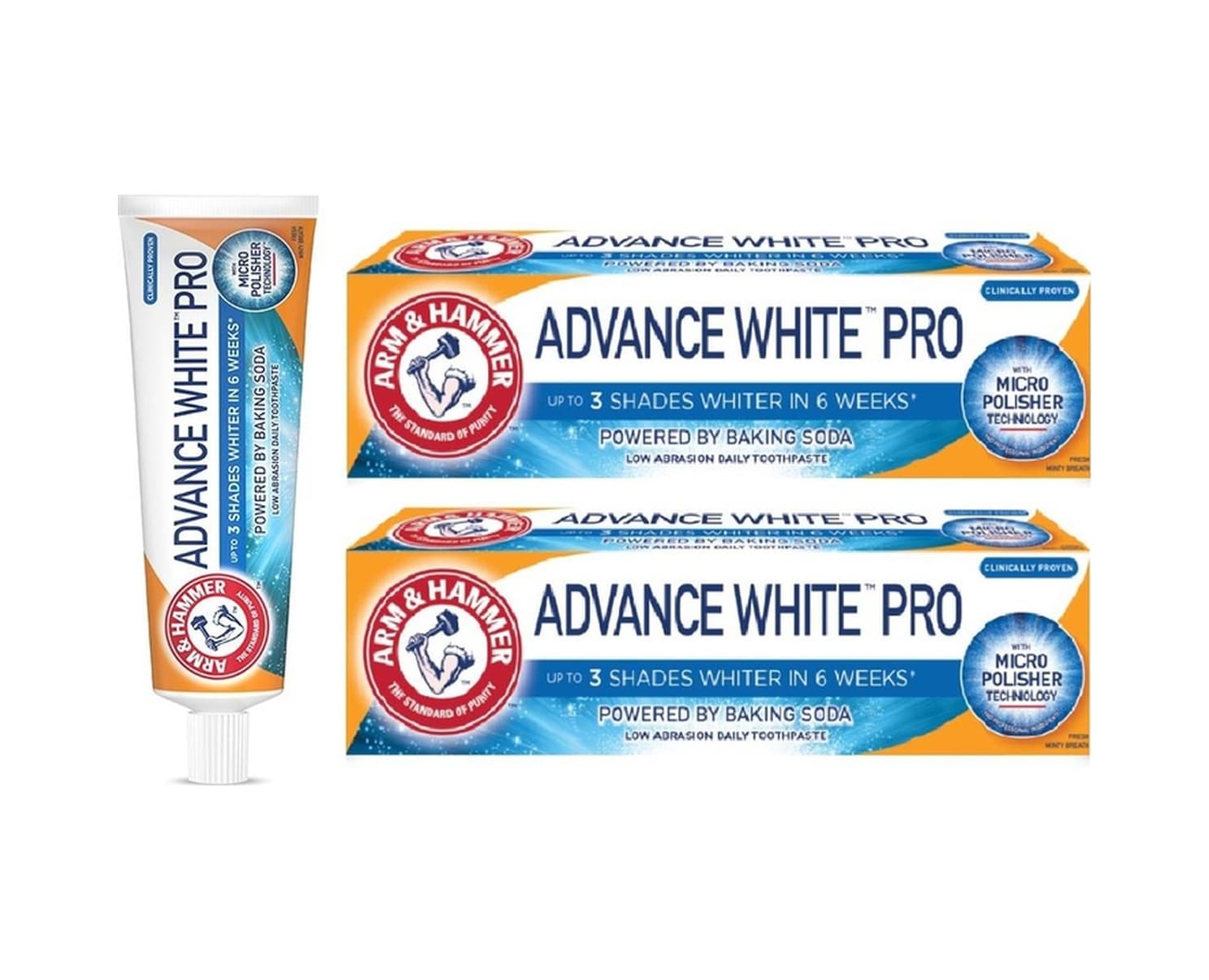 Arm & Hammer Advance White Pro Diş Macunu 2 x 75 ML