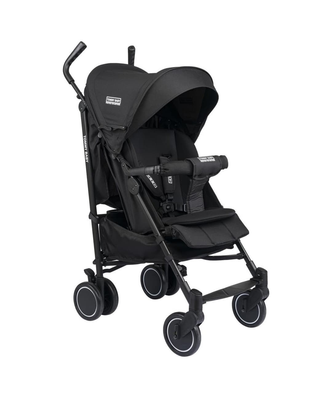 Tommy Baby Luppo Black Tam Yatar Baston Bebek Arabası Puset