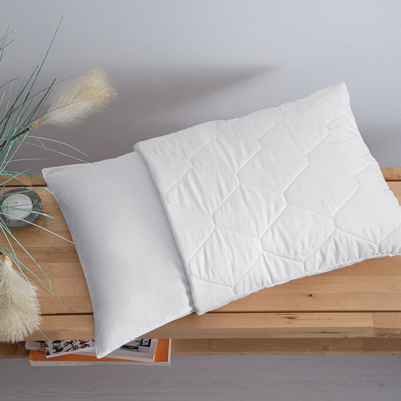 Yataş Bedding Classy Kapitoneli Koruyucu Yastık Alezi 50X70 Cm