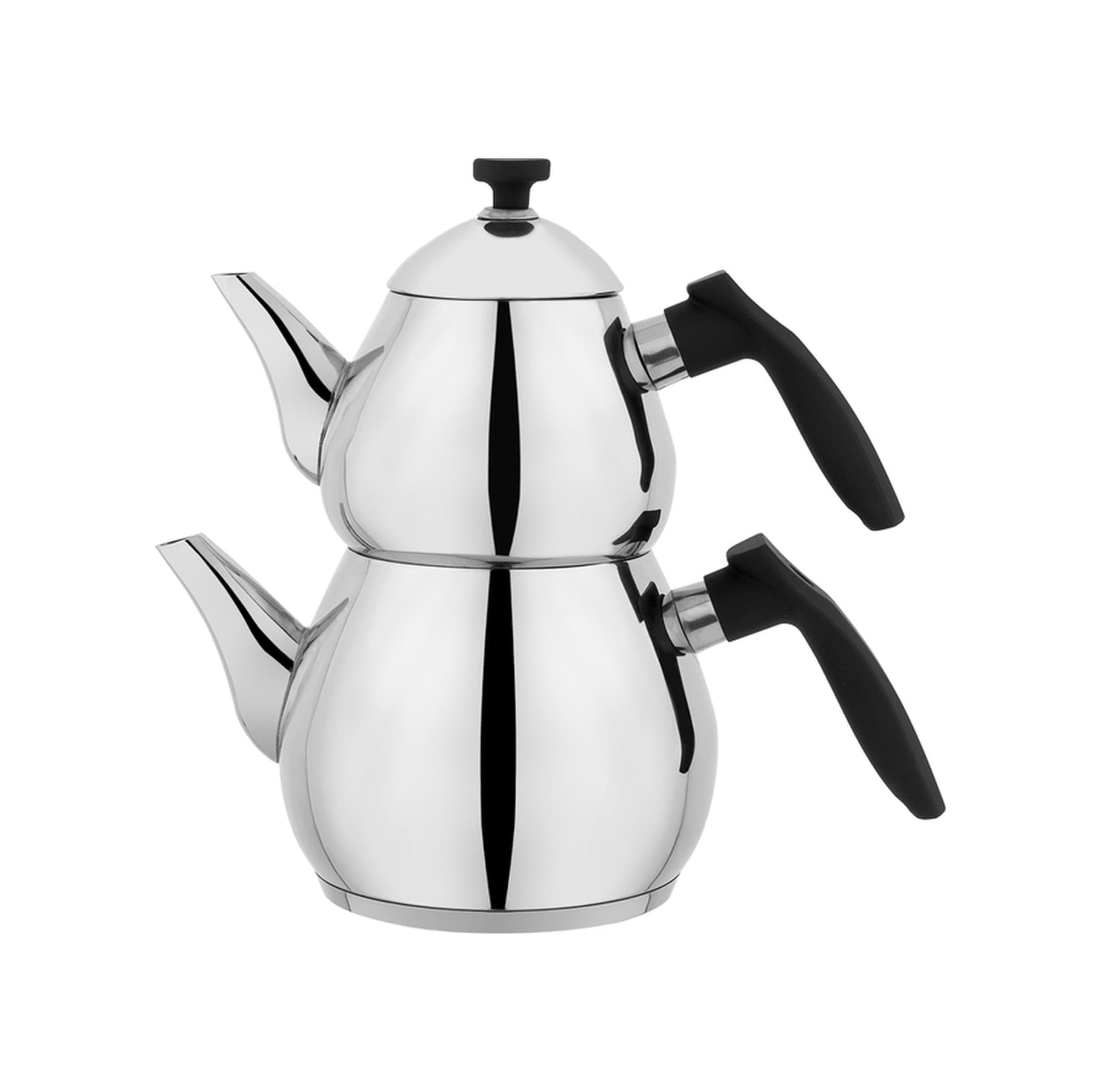 Schafer Tea Chef Küçük Boy Çaydanlık Takımı 4 Parça-siyah Siyah