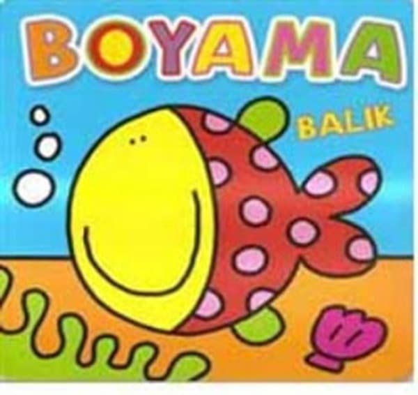 Balık Boyama- Net Çocuk Yayınları