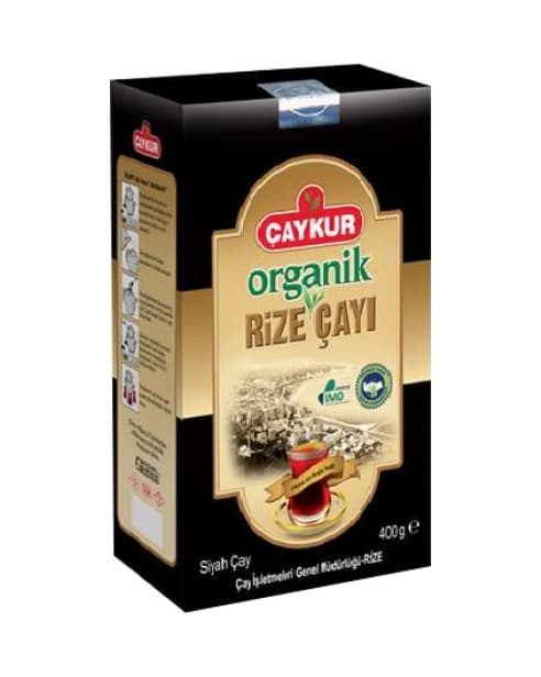 Çaykur Organik Rize Siyah Dökme Çay 6 x 400 G
