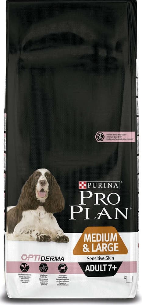 Purina Pro Plan Somonlu Orta ve Büyük Irk +7 Yaş Yaşlı Köpek Maması 14 KG