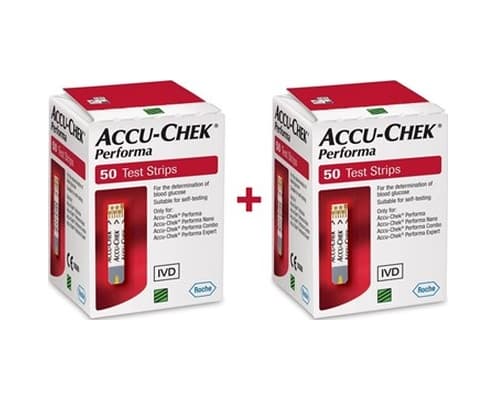 Accu-Chek Performa Nano Şeker Ölçüm Strip 2 Kutu 100 Adet