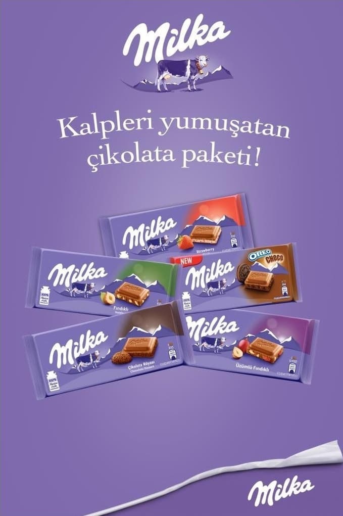 Milka Çikolata Lezzet Paketi 5'li