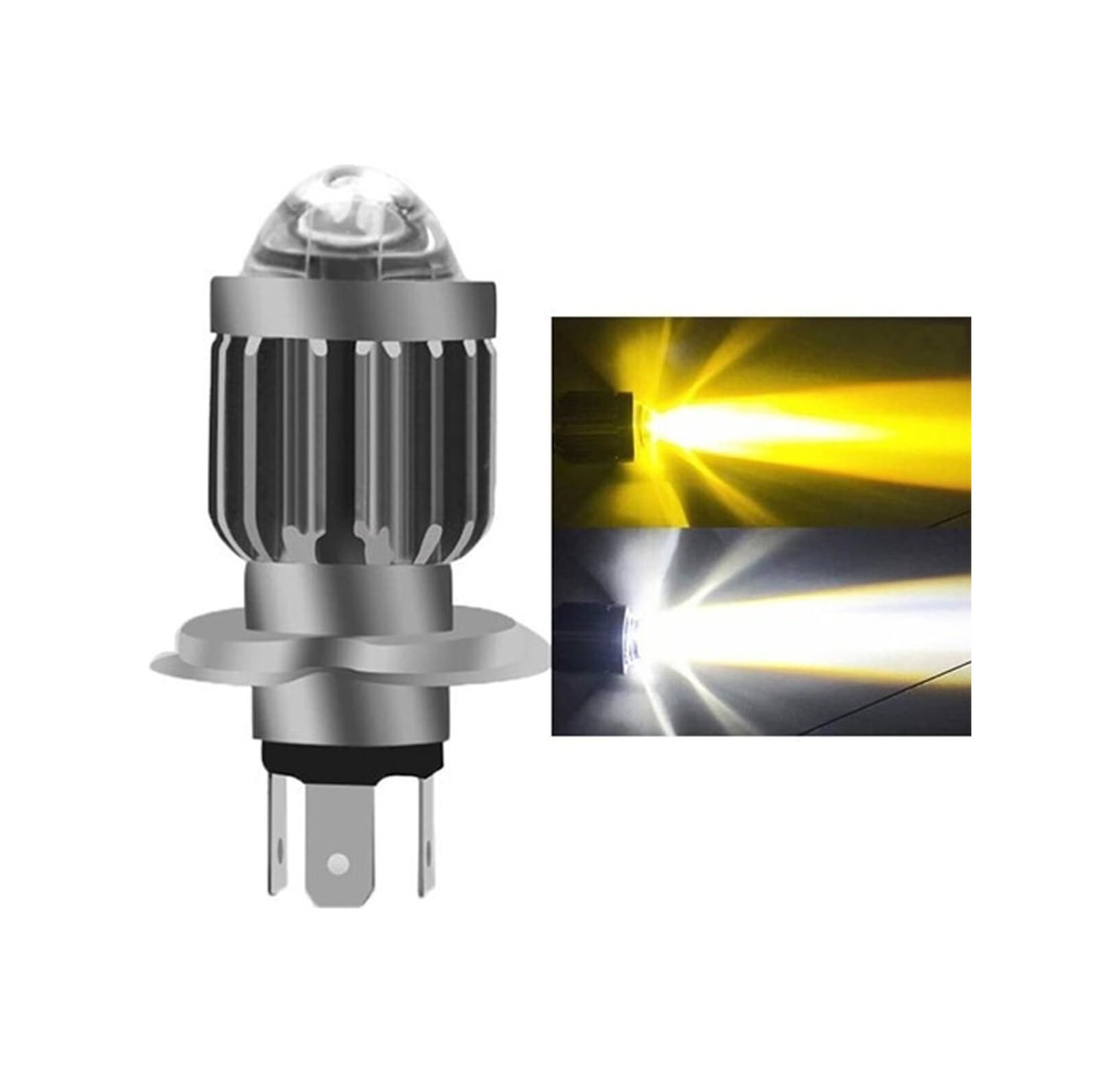 10000LM H4 LED Moto H6 BA20D LED Motosiklet Far Ampulleri 12v