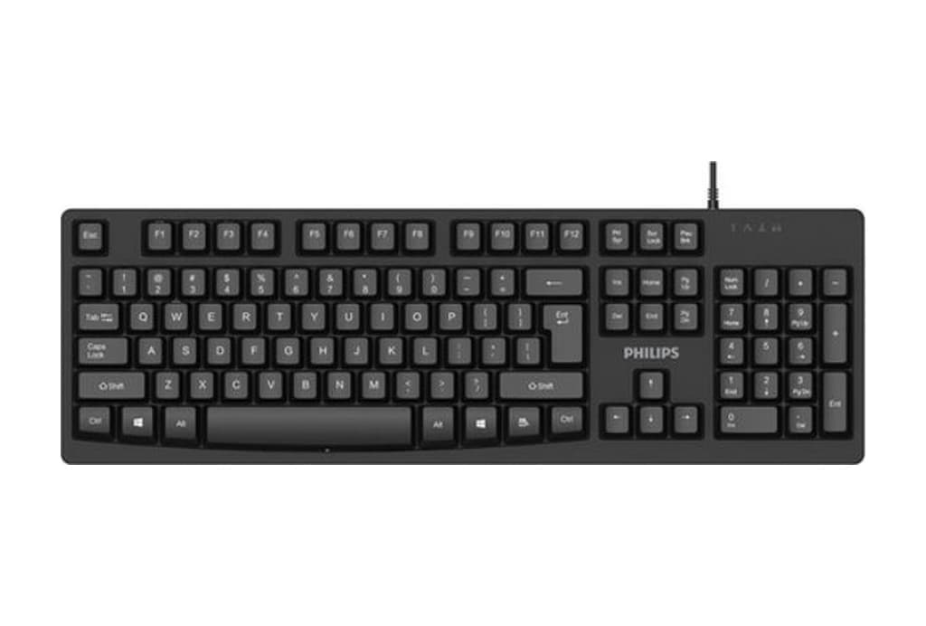 Philips SPK6214 K214 Usb Kablolu Multimedya Q Klavye