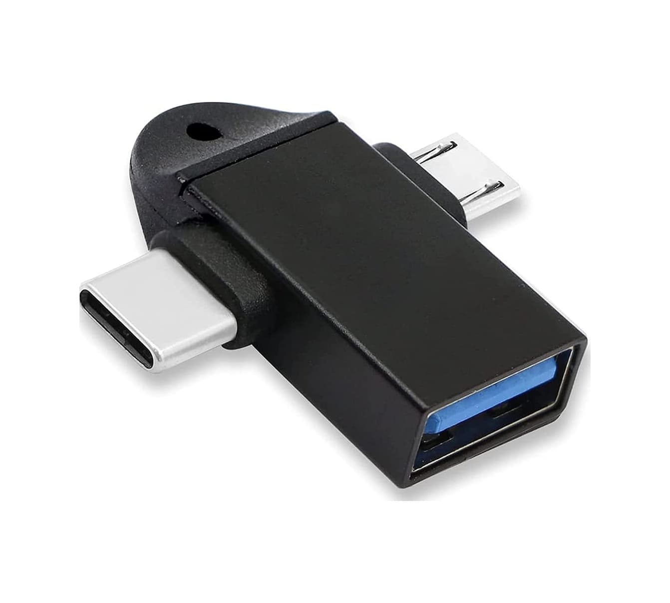 Alfais 4965 Micro Usb Type-C Otg Dönüştürücü Çevirici Adaptör