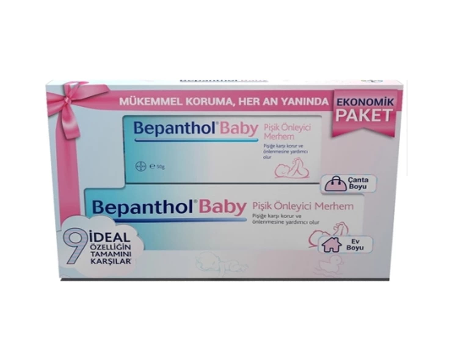 Bepanthol Baby Pişik Önleyici Ekonomik Bakım Kremi 100 G + 50 G