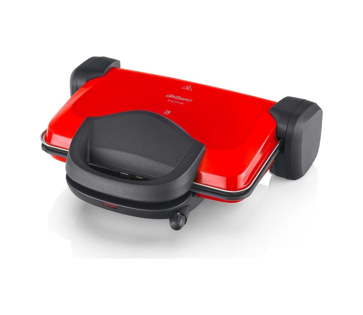 Arzum AR2007 Sultane 1800W 4 Dilim Kapasiteli Izgara ve Tost Makinesi 180° Açılır Gövde