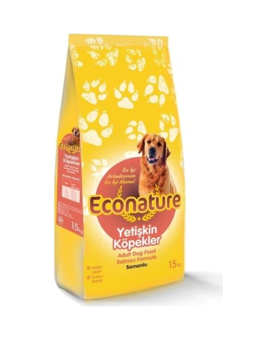 Econature Somonlu Yetişkin Köpek Maması 15 KG