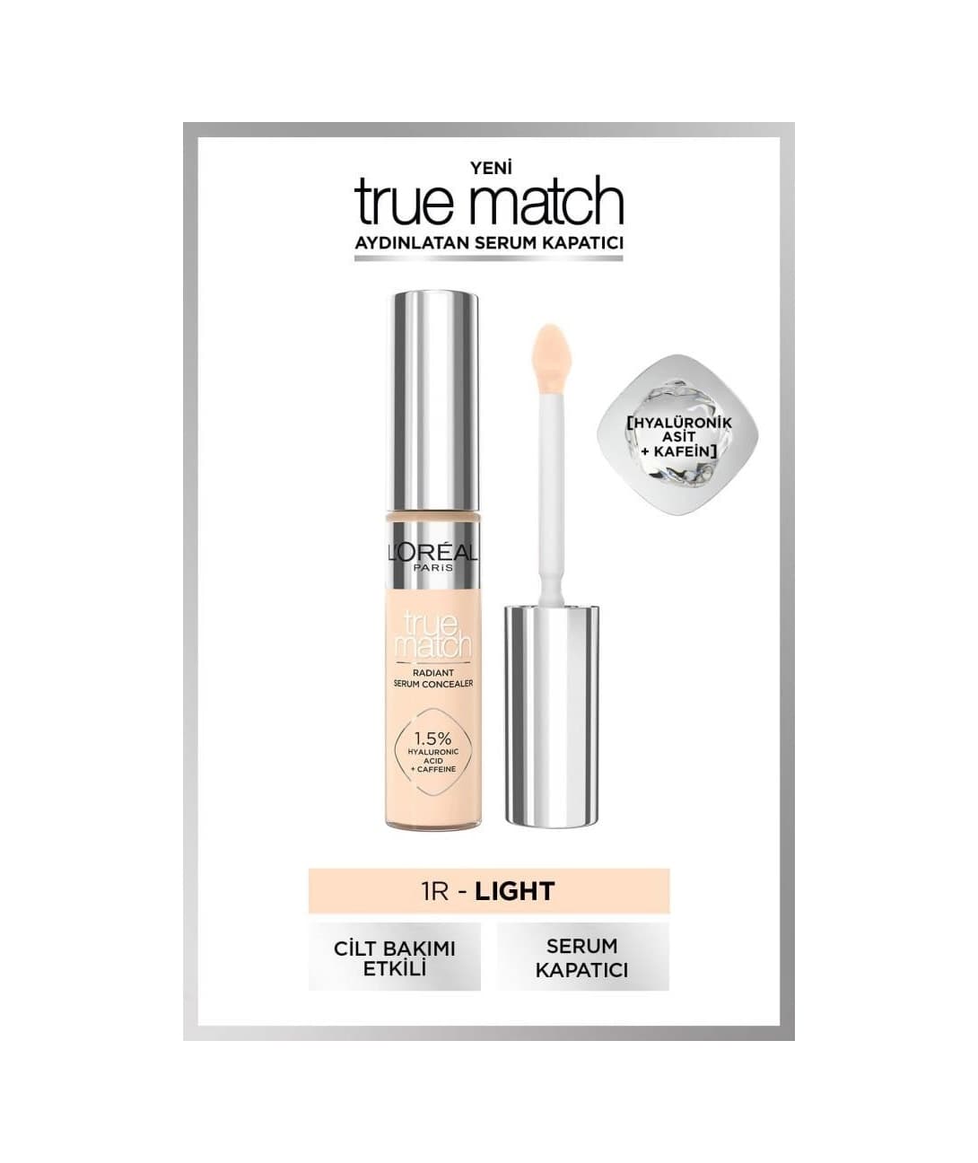 L'Oréal Paris True Match Aydınlatan Serum Kapatıcı - 1R 11 ML