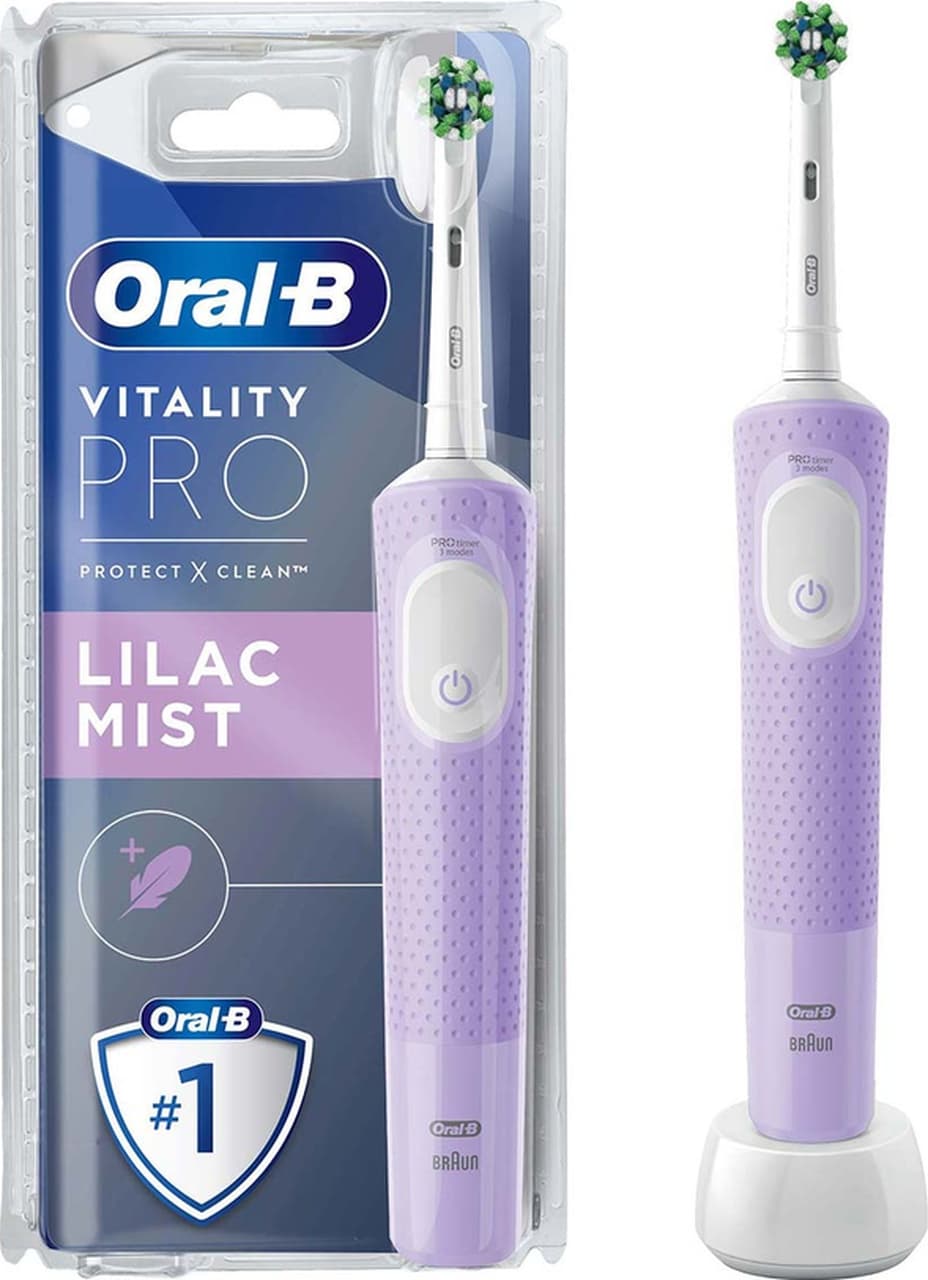 Oral-B Vitality Pro Şarjlı Elektrikli Diş Fırçası Beyaz Koruma ve Temizlik