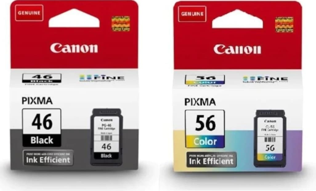 Canon Pg46 56 İkili Paket E414 E474 E484 Kartuş