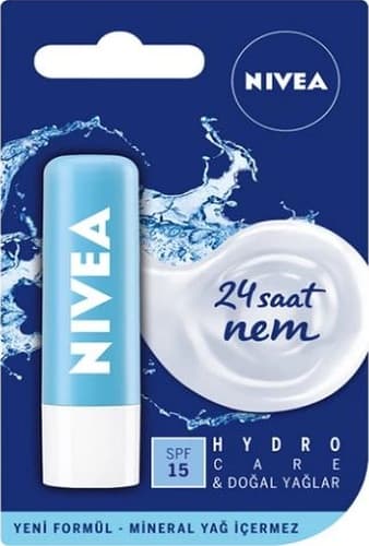 Nivea Lip Stick Hydro Care Spf15 24 Saat Nemlendiren Dudak Kremi