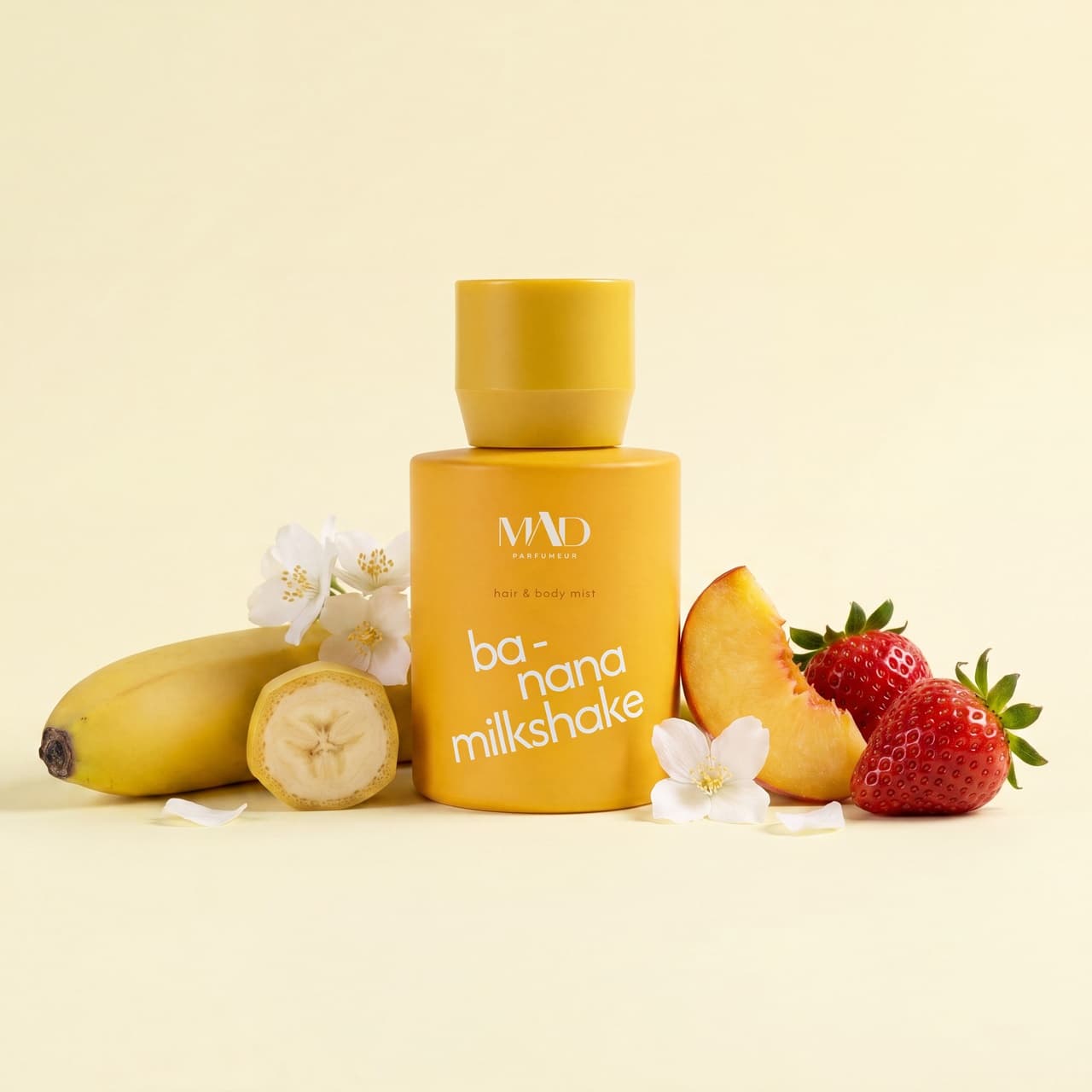 Mad Banana Milkshake Hair & Body Mist 50 Ml
