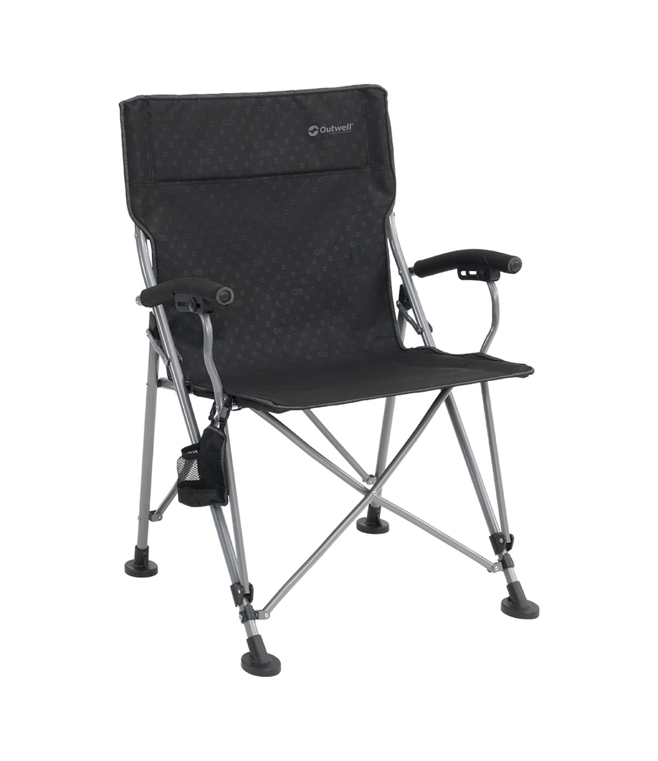 Outwell Campo Xl Ultra Konforlu Katlanır Kamp Sandalyesi Siyah