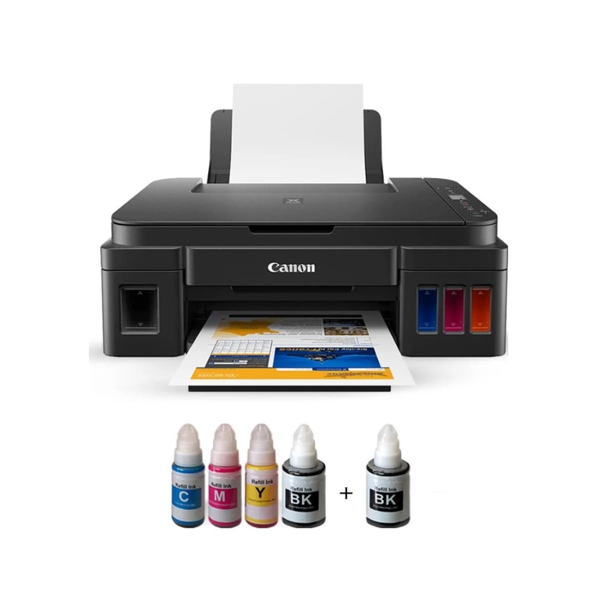 Canon Pixma G3410 Wifi Çok Fonksiyonlu Yazıcı (Uyumlu Mürekkepli)