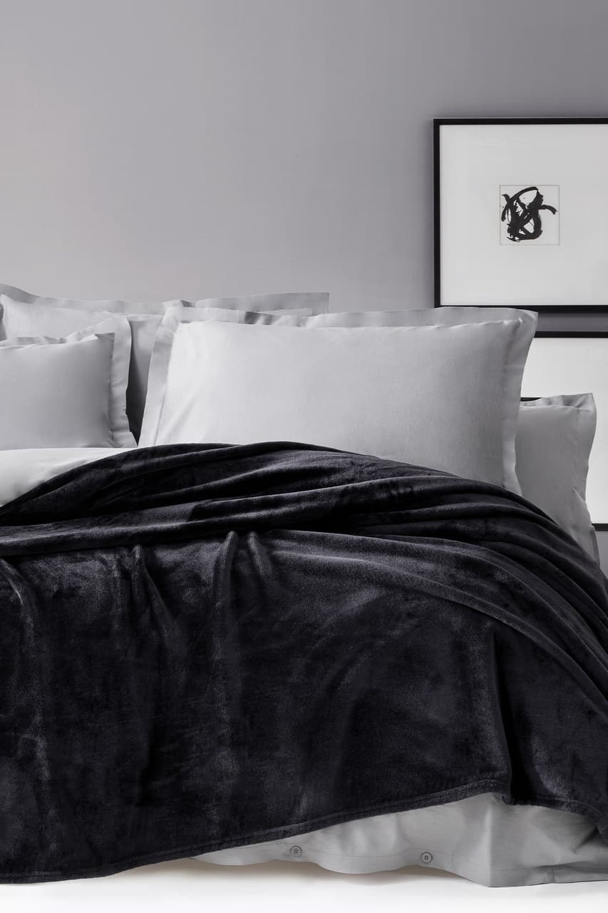 Yataş Bedding Olenna Tek Kişilik Wellsoft Battaniye - Antrasit